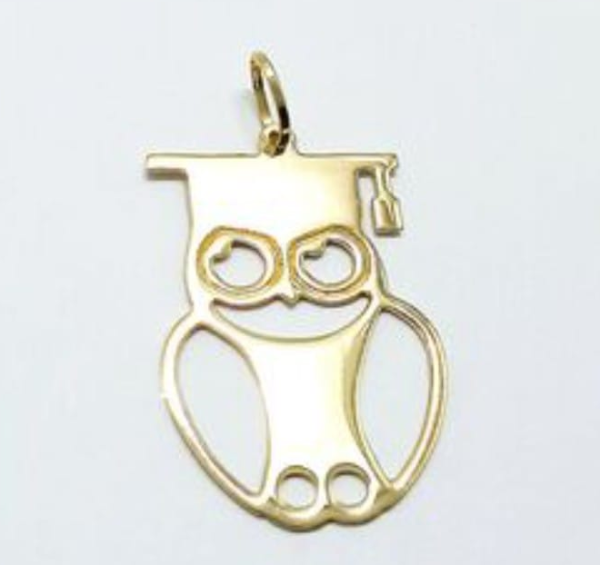 Pingente de Formatura em Ouro