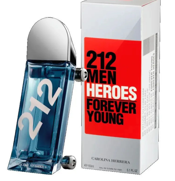 C HERRERA 212 MEN HEROES EDT MASC 50 a 150ML