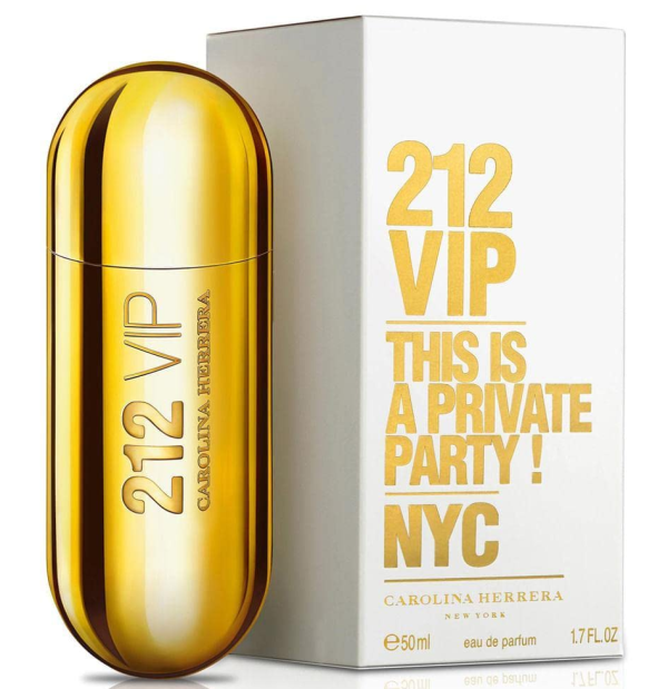 C HERRERA 212 VIP EDP FEM 50 a 125ML