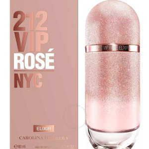 C HERRERA 212 VIP ROSE ELIXIR EDP FEM 30 a 80ML