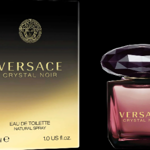 VERSACE CRYSTAL NOIR EDT FEM 30 a 90ML